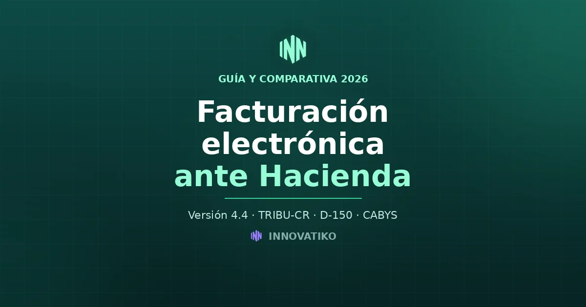 Facturación electrónica ante Hacienda en Costa Rica, comparativa de sistemas